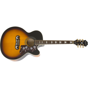 Epiphone J-200 EC Studio Vintage Sunburst